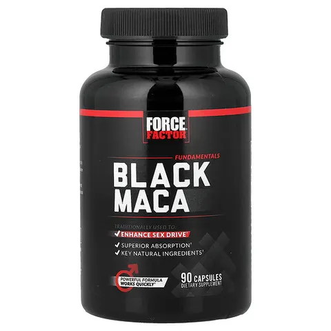 Force Factor, Black Maca, 90 Capsules – image 2