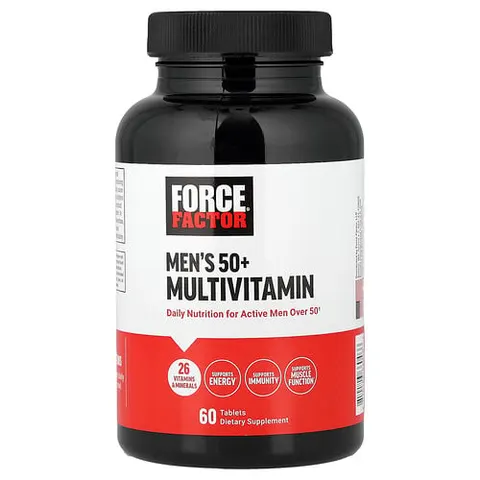 Force Factor, Men's 50+ Multivitamin, 60 Tablets – image 2