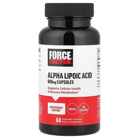 Force Factor, Alpha Lipoic Acid, 600 mg, 60 Vegetable Capsules – image 2