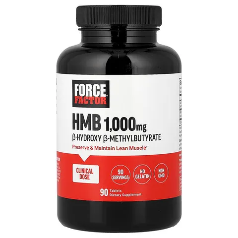 Force Factor, HMB, 1,000 mg, 90 Tablets – image 2