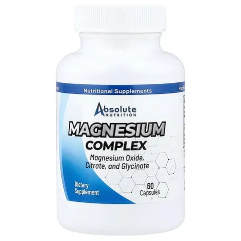 Absolute Nutrition, Magnesium Complex, 60 Capsules – image 2