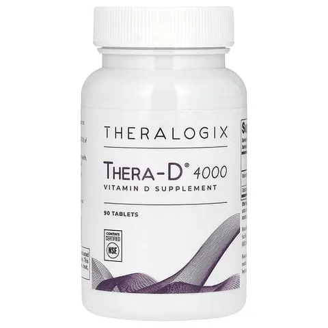 Theralogix, Thera-D 4000, 90 Tablets – image 2