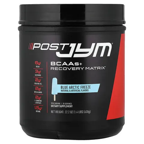 Post JYM Active Matrix 30 Servings Blue Arctic Freeze – image 2