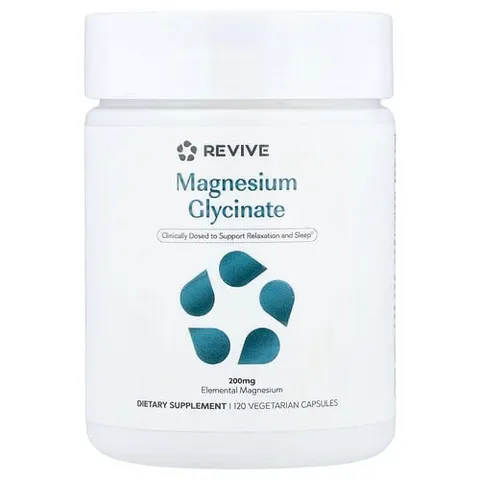 Revive, Magnesium Glycinate, 120 Vegetarian Capsules (100 mg per Capsule) – image 2