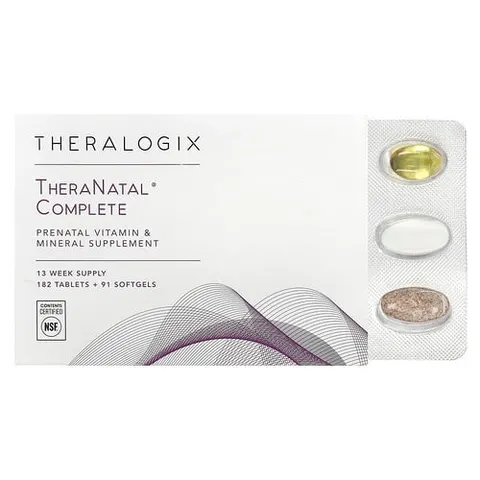 Theralogix, TheraNatal Complete, 182 Tablets + 91 Softgels – image 2