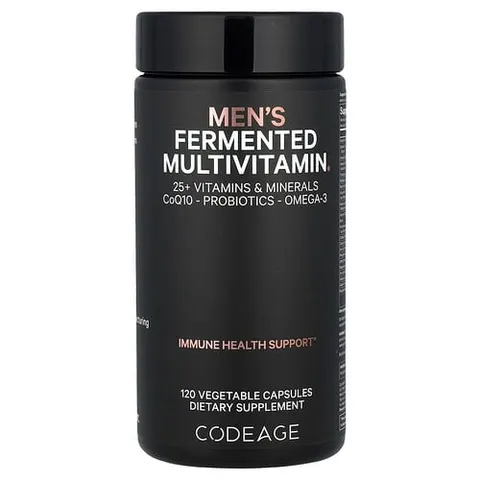 CodeAge, Fermented, Men's Multivitamin, 120 Capsules – image 2