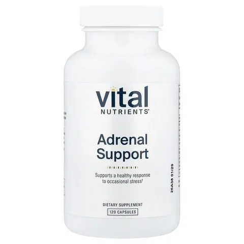 Vital Nutrients, Adrenal Support, 120 Capsules – image 2