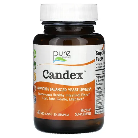 Pure Essence, Candex, 40 Vegi-Caps – image 2