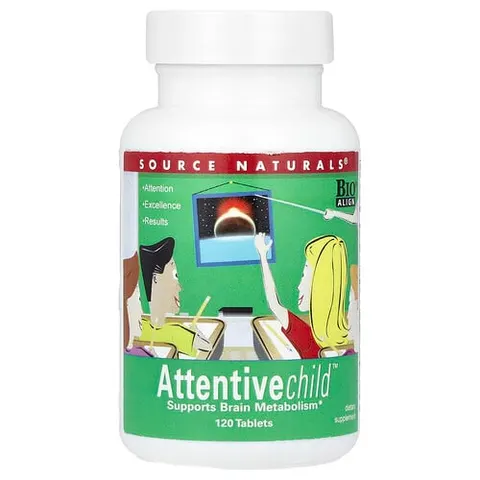 Source Naturals, Attentive Child, 120 Tablets – image 2
