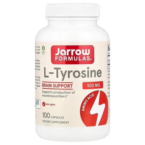 L-Tyrosine, 500mg - 100 caps – image 2