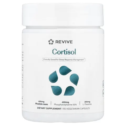 Revive, Cortisol , 90 Vegetarian Capsules – image 2
