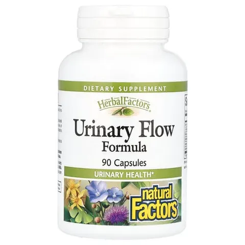 Natural Factors, Urinary Flow Formula, 90 Capsules – image 2