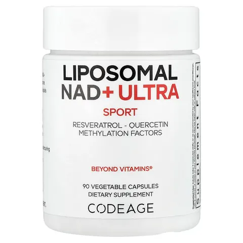 Codeage, Sport, Liposomal NAD+ ULTRA, 90 Vegetable Capsules – image 2