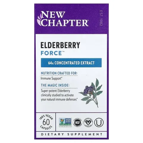Chapter, Elderberry Force, 60 Vegan Capsules – image 2