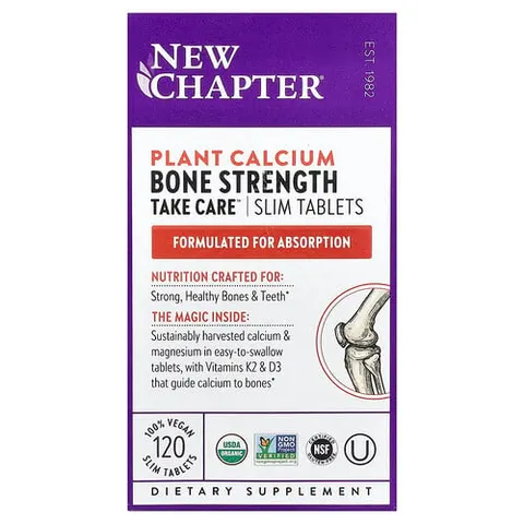 Chapter, Bone Strength Take Care, 120 Vegetarian Slim Tablets – image 2