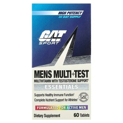 GAT, Mens Multi + Test, 60 Tablets – image 2