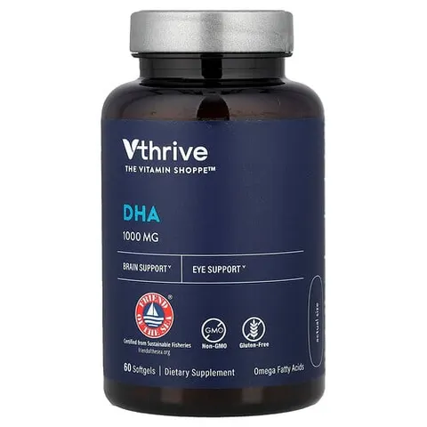 Vthrive, DHA, 1,000 mg, 60 Softgels – image 2