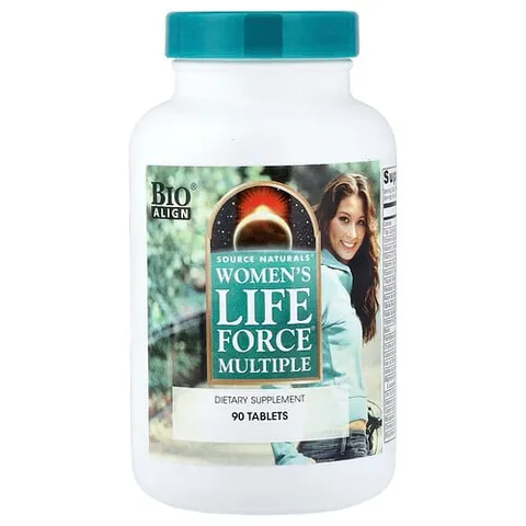Source Naturals, Women's Life Force Multiple, 90 Tablets – image 2