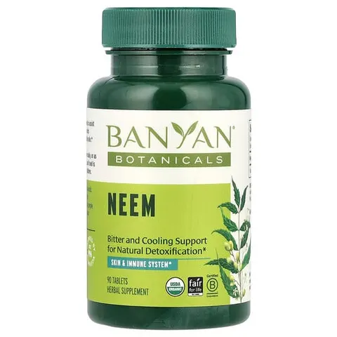 Banyan Botanicals, Neem, 90 Tablets – image 2
