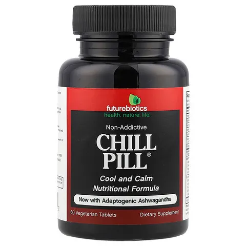 Futurebiotics, Chill Pill, 60 Vegetarian Tablets – image 2