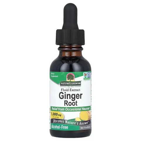 Nature'S Answer Ginger Root Alcohol Free - 1 Fl Oz – image 2