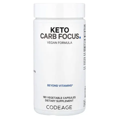 Codeage, Keto Carb Focus, 180 Capsules – image 2