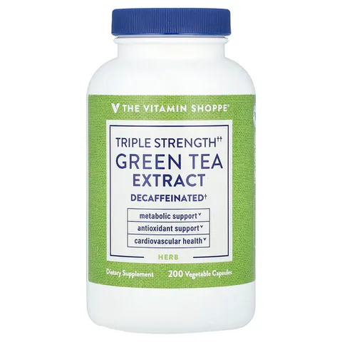 Green Tea Extract, Triple Strength, Decaffeinated – image 2