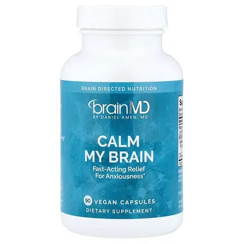 BrainMD, Calm My Brain , 90 Vegan Capsules – image 2