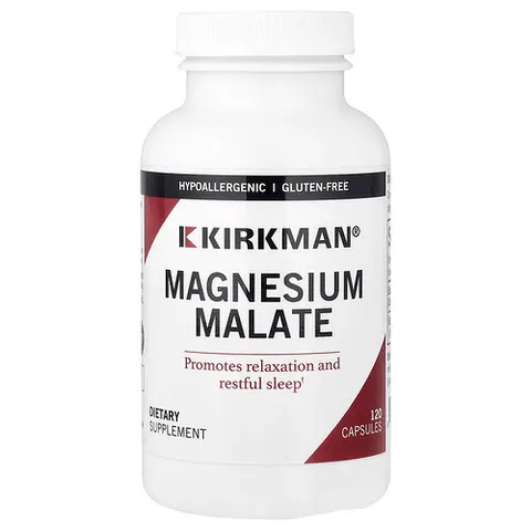 Kirkman Labs, Magnesium Malate, 120 Capsules – image 2