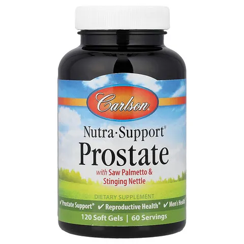 Carlson, Nutra-Support Prostate, 120 Soft Gels – image 2
