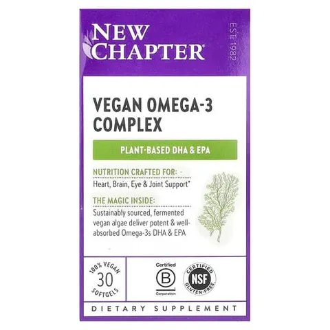 Chapter, Vegan Omega-3 Complex, 30 Softgels – image 2