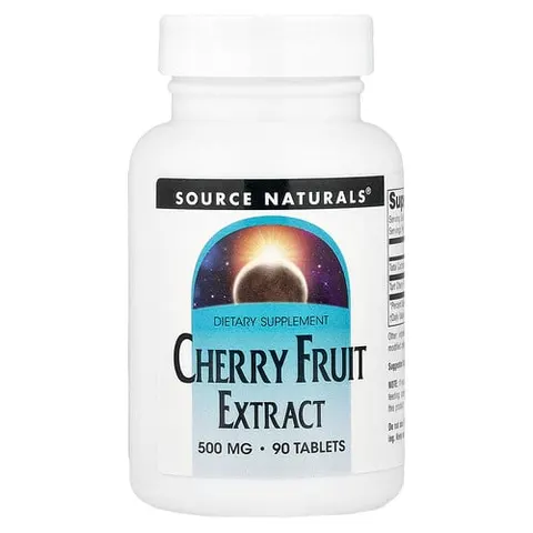 Source Naturals, Cherry Fruit Extract, 500 mg, 90 Tablets – image 2