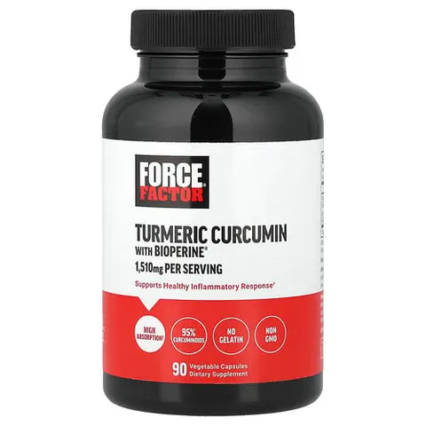 Force Factor Turmeric Supplement - 90 Capsules – image 2