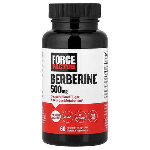 Force Factor, Berberine , 500 mg , 60 Vegetable Capsules – image 2