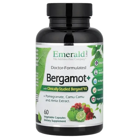 Emerald Laboratories, Bergamot+, 60 Vegetable Caps – image 2