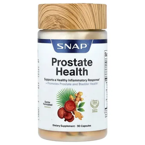 Snap Supplements, Prostate Health, 90 Capsules – image 2