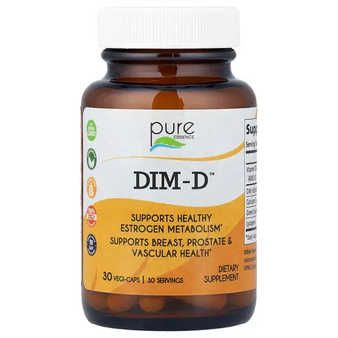 Pure Essence, DIM-D, 30 Vegi-Caps – image 2