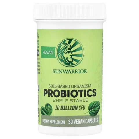 Sunwarrior, Probiotics, 30 Vegan Capsules – image 2