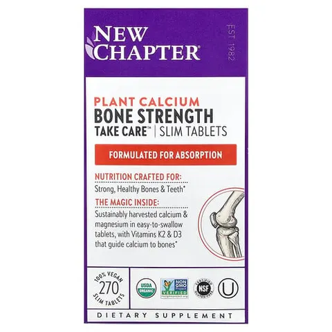 Chapter, Bone Strength Take Care, 270 Vegetarian Slim Tablets – image 2