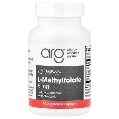 Metabolic Maintenance, L-Methylfolate, 5 mg, 90 Capsules – image 2