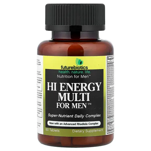 Futurebiotics, Hi Energy Multi For Men, 60 Tablets – image 2