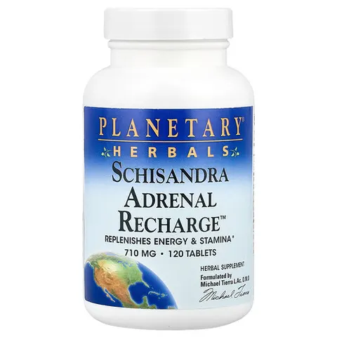 Planetary Herbals, Schisandra Adrenal Complex, 710 mg, 120 Tablets – image 2