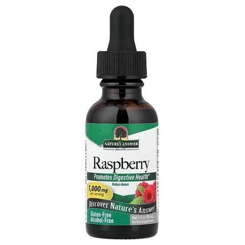 Nature's Answer Raspberry Liquid Extract Alcohol-Free - 30ml – image 2