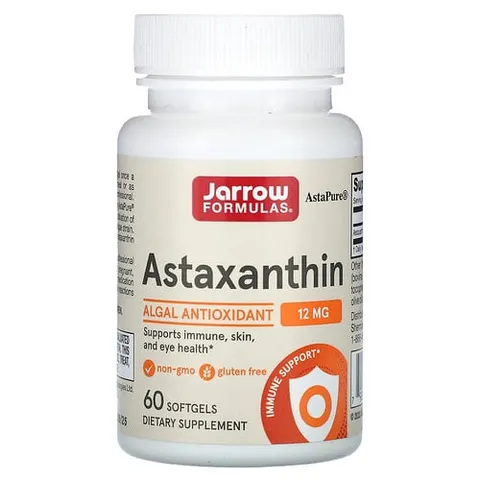 Jarrow Formulas Astaxanthin, 12mg - 60softgels – image 2