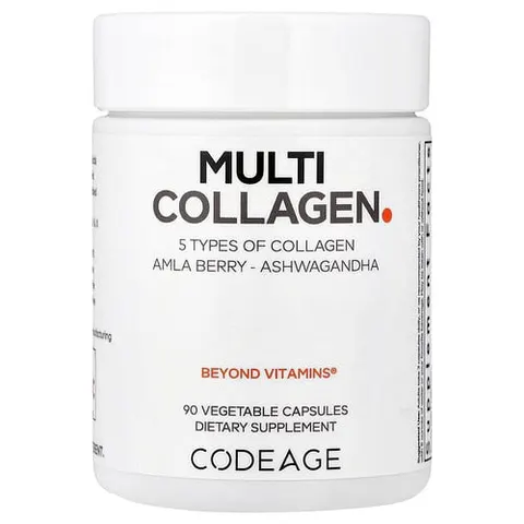 CodeAge, Hydrolyzed, Multi Collagen, 90 Capsules – image 2