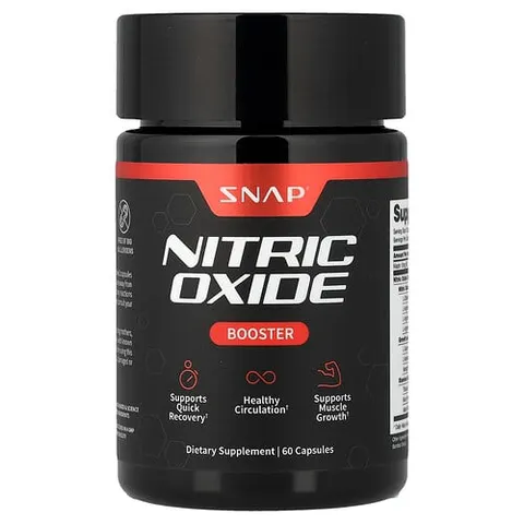 Snap Supplements, Nitric Oxide Booster, 60 Capsules – image 2