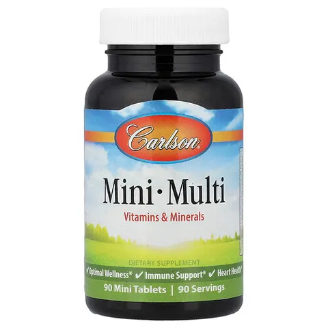 Carlson, Mini Multi, 90 Mini Tablets – image 2