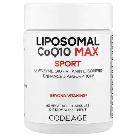 Codeage, Liposomal CoQ10 Max, Sport, 60 Vegetable Capsules – image 2