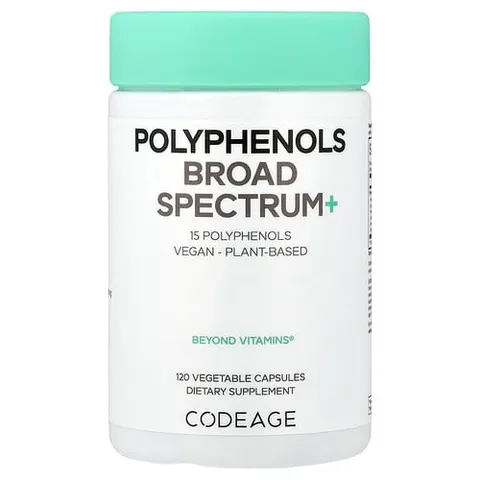 Codeage, Polyphenols Broad Spectrum+, 120 Capsules – image 2