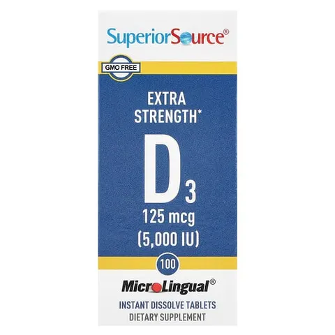 Superior Source, Extra Strength,100 MicroLingual Instant Dissolve Tab – image 2